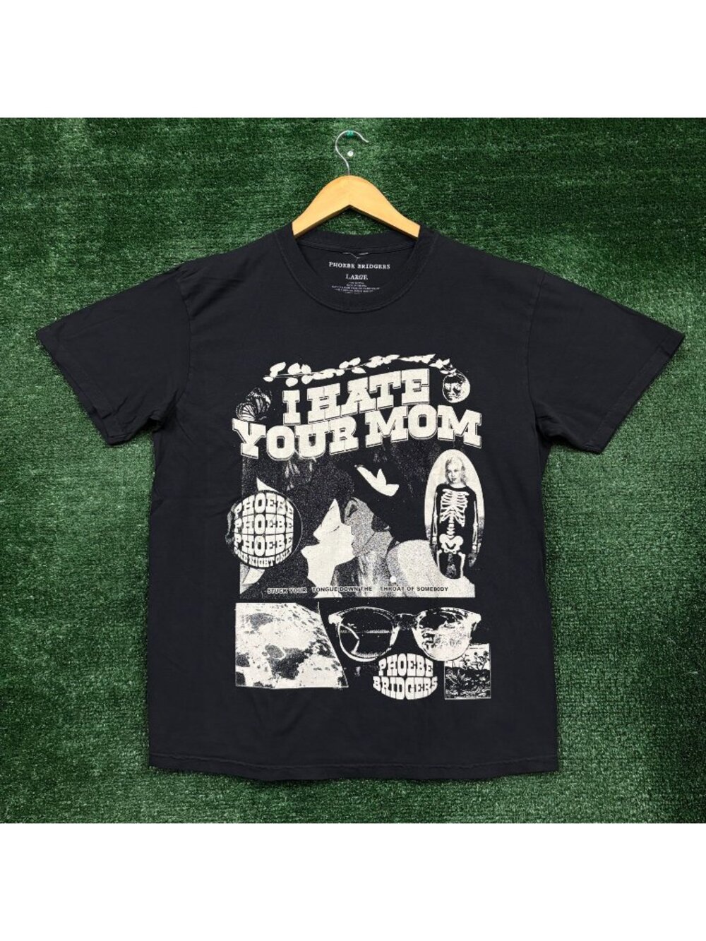 Phoebe Bridgers I Hate Your Mom Tour Tshirt size large
